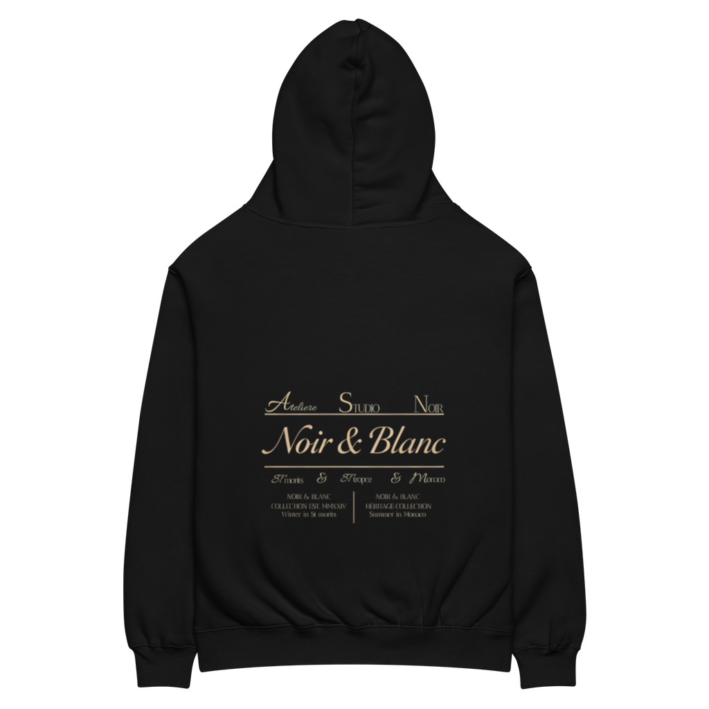 Noir et Blanc Winter edition Hoodie