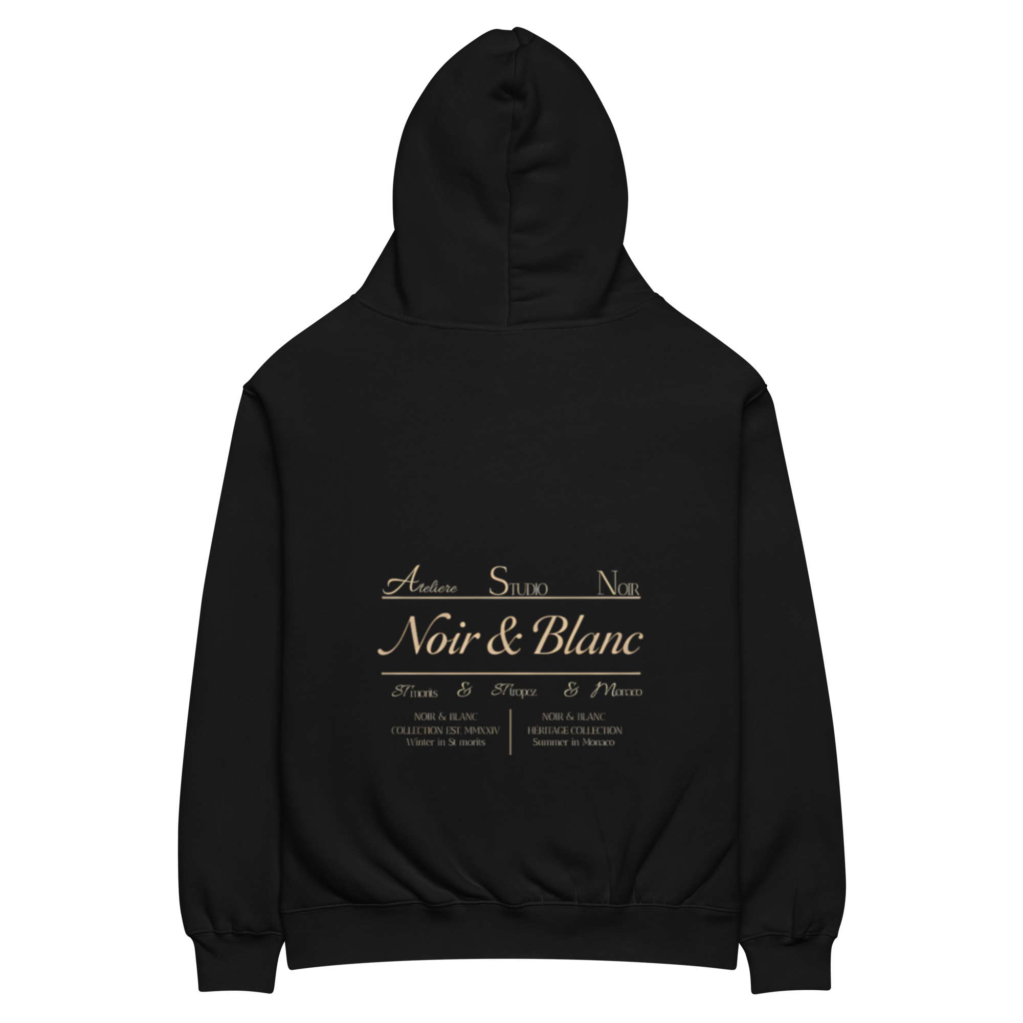 Noir et Blanc Winter edition Hoodie