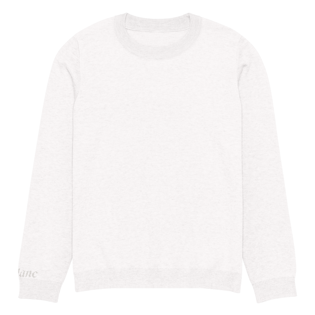 Noir & Blanc knit